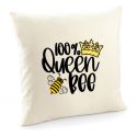 Poszewka pszczelarska 100% Królowa Pszczół poduszka