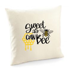 Poszewka pszczelarska Słodka sweet as can bee poduszka