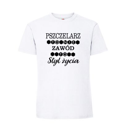 Koszulka Pszczelarz to nie zawód to styl życia