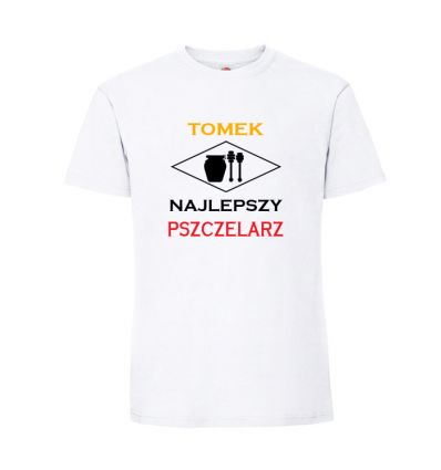 Koszulka z imieniem Najlepszy Pszczelarz