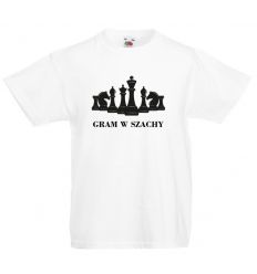 Koszulka gram w szachy