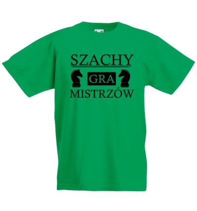 Szachy gra mistrzów Koszulka gracza