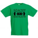 Szachy gra mistrzów Koszulka gracza