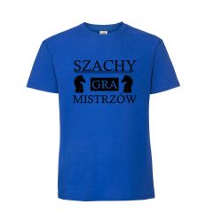 Szachy gra mistrzów Koszulka męska