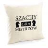 Poszewka Szachy gra mistrzów poduszka
