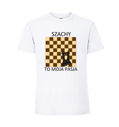Koszulka gracza z szachownicą męska