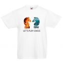 Koszulka szachowa Let's play chess