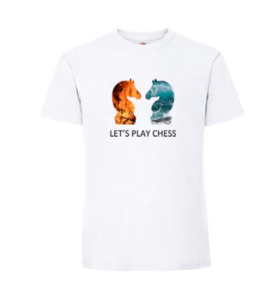 Let's play chess Koszulka szachowa męska