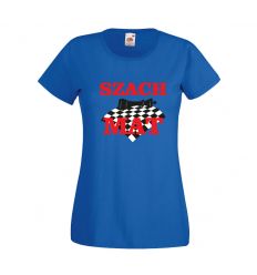 Koszulka szachisty damska Szach mat