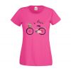 Koszulka damska z rowerem