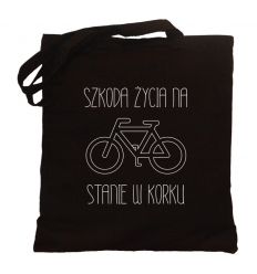 Torba Szkoda życia na stanie w korku