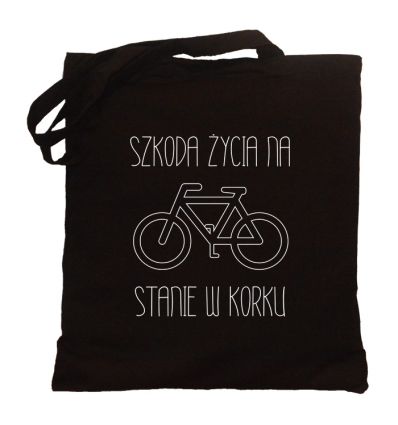 Torba Szkoda życia na stanie w korku