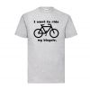 Koszulka rowerowa I want to ride my bicycle