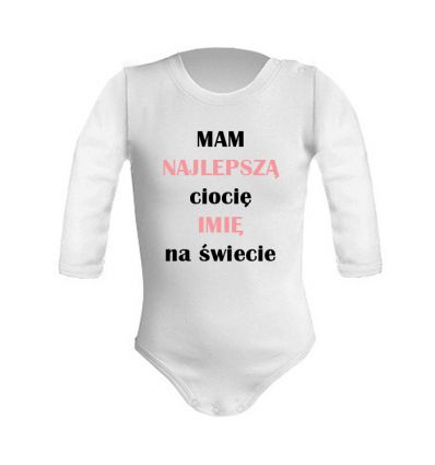 Body Mam Najlepszą Ciocię na świecie