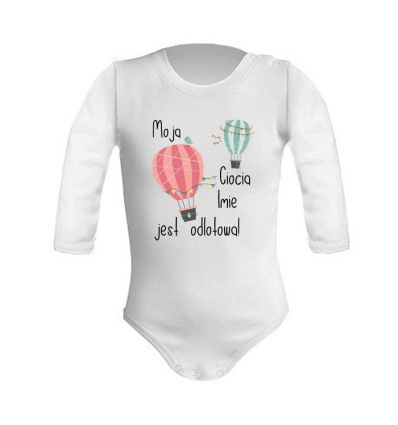 Body od cioci dla dziewczynki Moja ciocia jes odlotowa