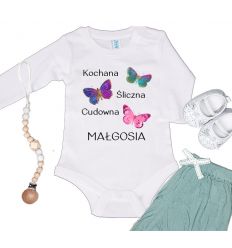 Body dla dziewczynki z imieniem Motylki