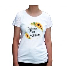 Koszulka logopedy Cudowna Pani Logopeda