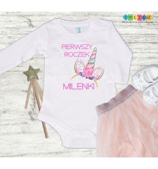 Body Pierwszy Roczek dla dziewczynki