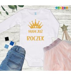 Body Mam już roczek z koroną