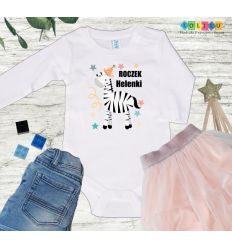 Body na roczek z zebrą