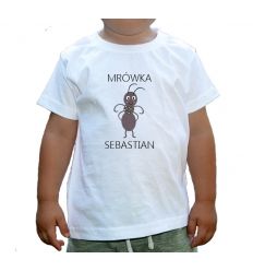 Mrówka Koszulka z imieniem do przedszkola
