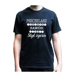 Koszulka Pszczelarz to nie zawód to styl życia