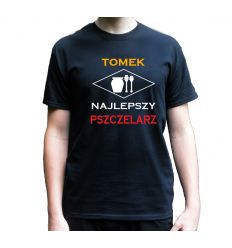 Koszulka z imieniem Najlepszy Pszczelarz