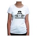 Koszulka dla pielęgniarki Anioł nie pielęgniarka