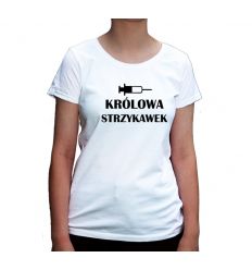 Koszulka dla pielęgniarki Królowa strzykawek