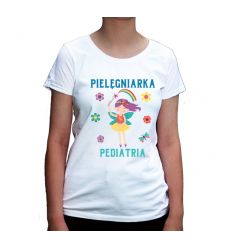 Koszulka Pielęgniarka Pediatria z wróżką
