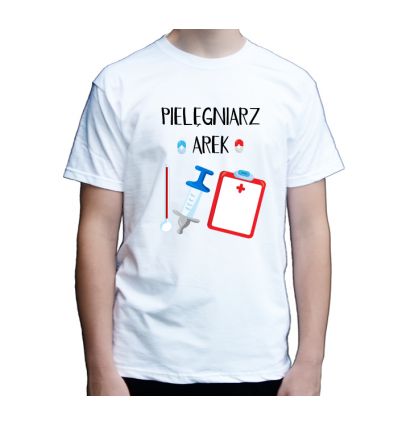 Koszulka Pielęgniarz z imieniem