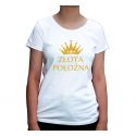 Koszulka Pielęgniarki Złota położna