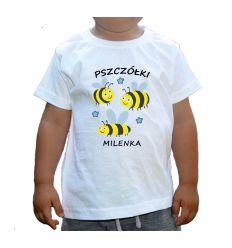 Pszczółki Koszulka z imieniem