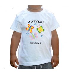 Motylki Koszulka z imieniem