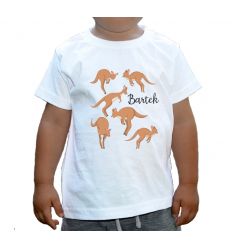 Koszulka kangurki z imieniem dla dzieci
