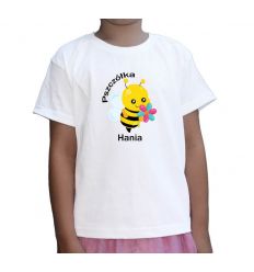 Koszulka Pszczółka z imieniem dla dziecka