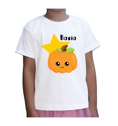 Koszulka Dynia z gwiazdką z imieniem