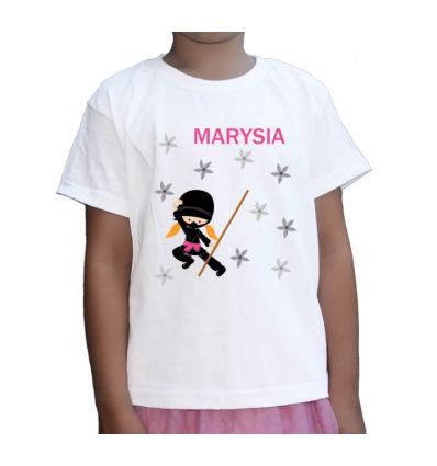 Koszulka Ninja z imieniem