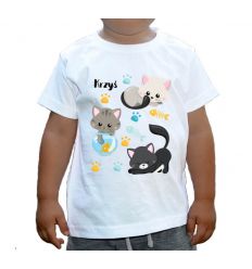 Koszulka Kotki z rybką z imieniem