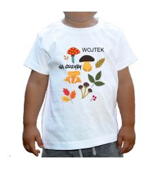 Na grzyby koszulka z imieniem