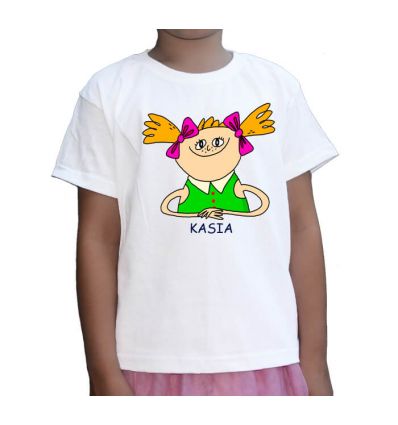 Koszulka Uczennica z imieniem dziecka