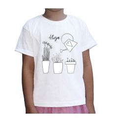 Koszulka Rośliny i konewka z imieniem