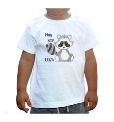 Koszulka Mały szop z imieniem dziecka