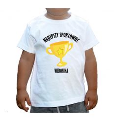 Koszulka Najlepszy Sportowiec z imieniem