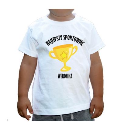 Koszulka z imieniem Najlepszy Sportowiec