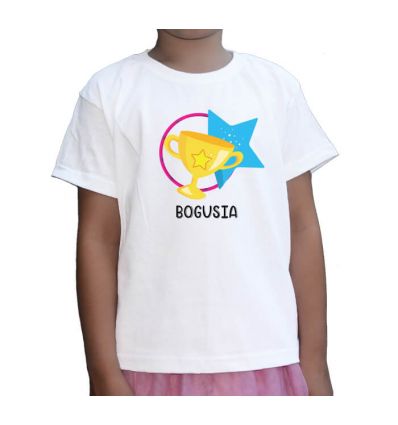 Koszulka z imieniem Puchar zwycięscy