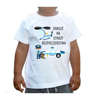 Koszulka policyjna dla dzieci