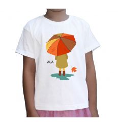 Deszczowa koszulka z imieniem