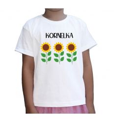 Koszulka Słoneczniki z imieniem