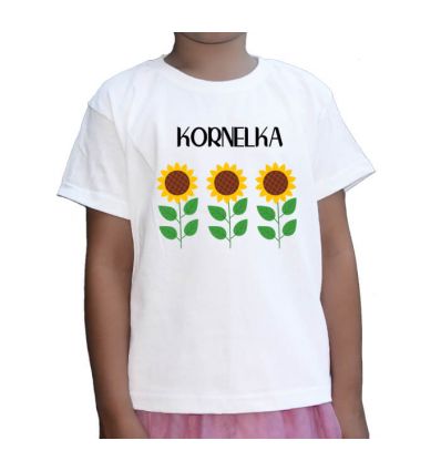 Koszulka Słoneczniki z imieniem
